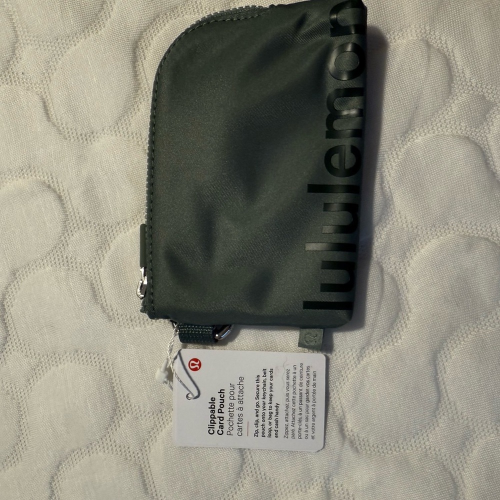 lululemon athletica Green Key & Card Holder
